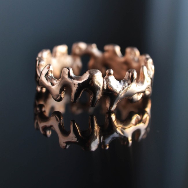 CROWN OF THORNS rose gold 58