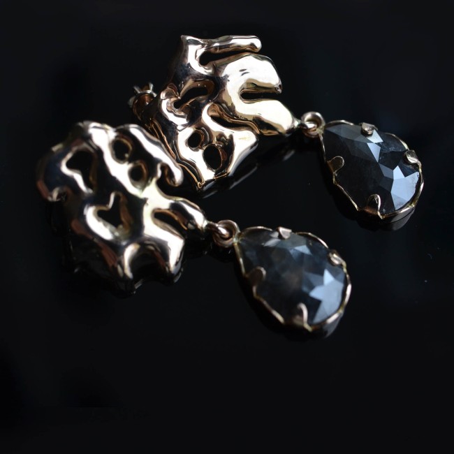 MONSTERA DIAMONDS rose gold 
